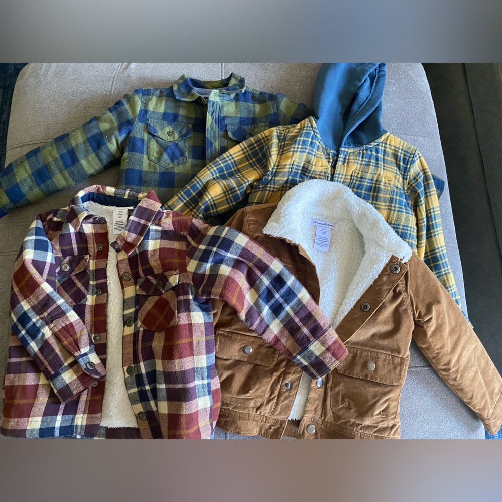 4 SOLD TOGETHER. Toddler Jackets